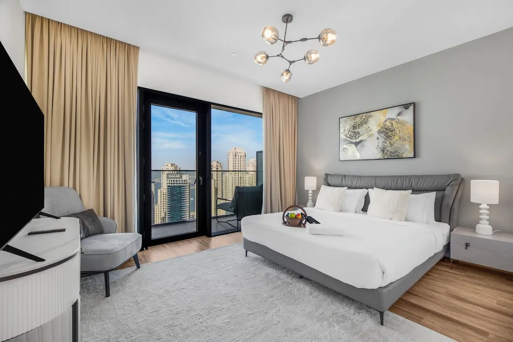 Luxury Apart Daire, 3 Yatak Odası, Sigara İçilmez, Marina Manzaralı