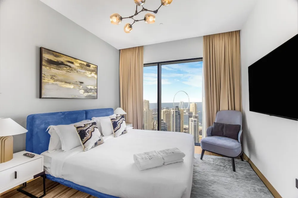 Luxury Apart Daire, 3 Yatak Odası, Sigara İçilmez, Marina Manzaralı