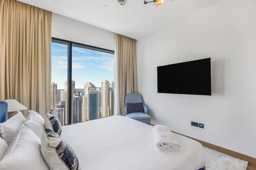 Luxury Apart Daire, 3 Yatak Odası, Sigara İçilmez, Marina Manzaralı