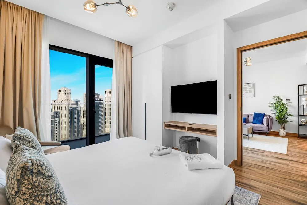 Luxury Apart Daire, 2 Yatak Odası, Sigara İçilmez, Liman Manzaralı
