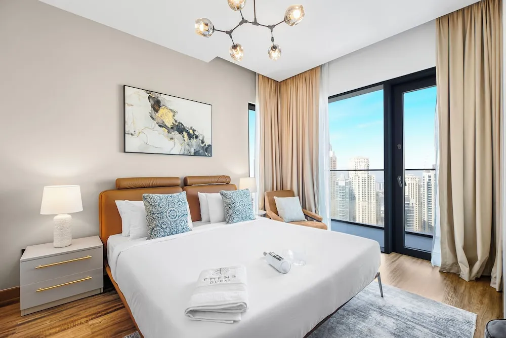 Luxury Apart Daire, 2 Yatak Odası, Sigara İçilmez, Liman Manzaralı
