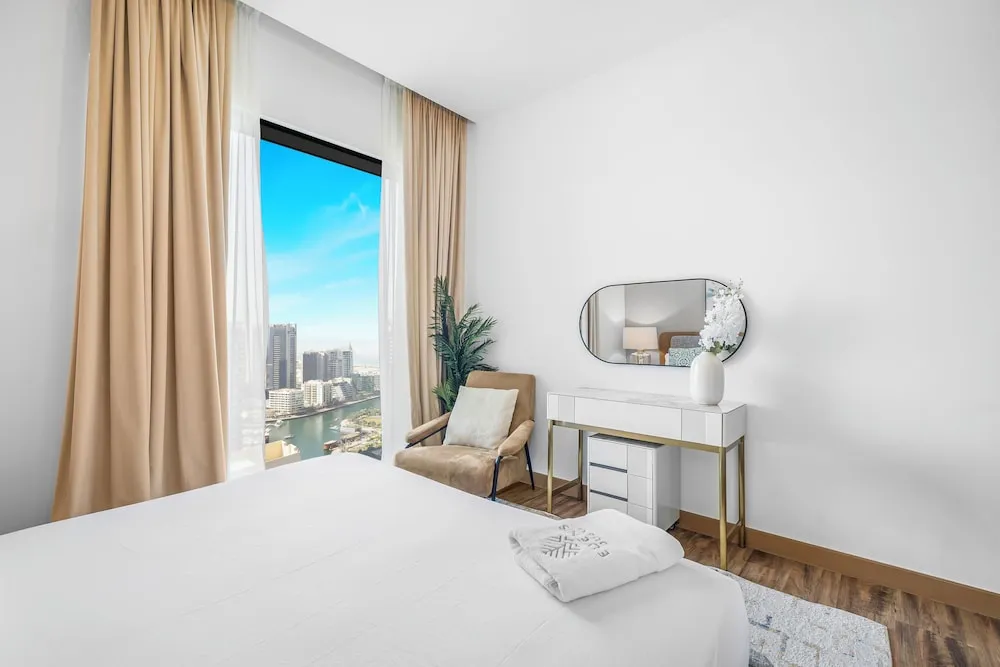 Luxury Apart Daire, 2 Yatak Odası, Sigara İçilmez, Liman Manzaralı