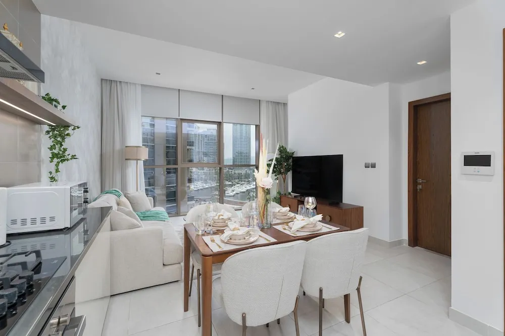 Deluxe Apart Daire, Balkon, Marina Manzaralı