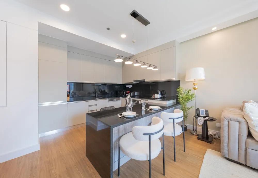 Luxury Apart Daire, 1 Yatak Odası, Sigara İçilmez, Marina Manzaralı