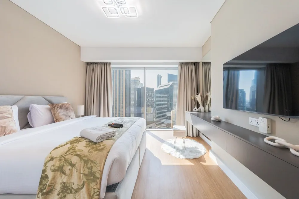 Luxury Apart Daire, 1 Yatak Odası, Sigara İçilmez, Marina Manzaralı