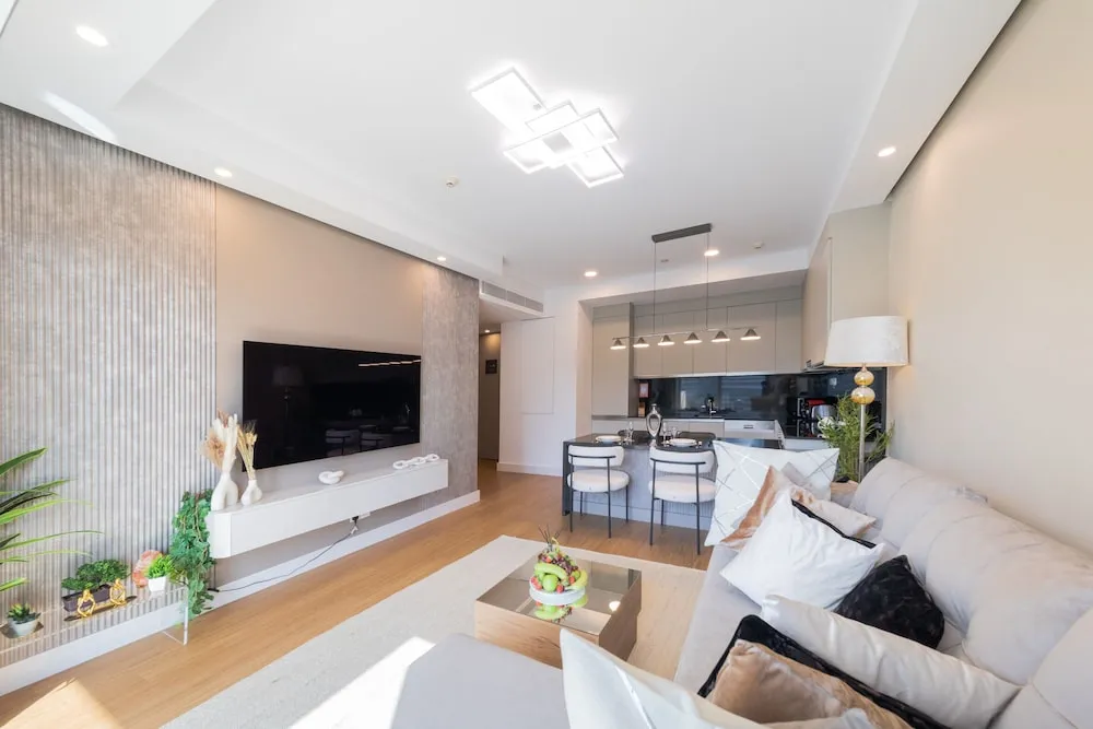Luxury Apart Daire, 1 Yatak Odası, Sigara İçilmez, Marina Manzaralı