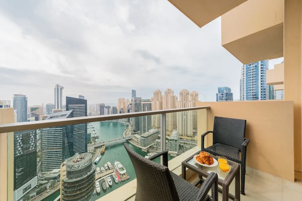 Premium Apart Daire, 1 Yatak Odası, Sigara İçilmez, Marina Manzaralı