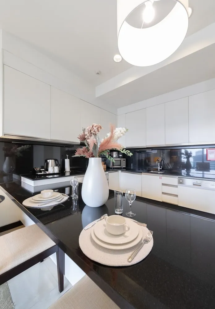 Premium Apart Daire, 1 Yatak Odası, Sigara İçilmez, Marina Manzaralı