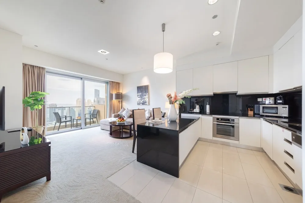 Premium Apart Daire, 1 Yatak Odası, Sigara İçilmez, Marina Manzaralı