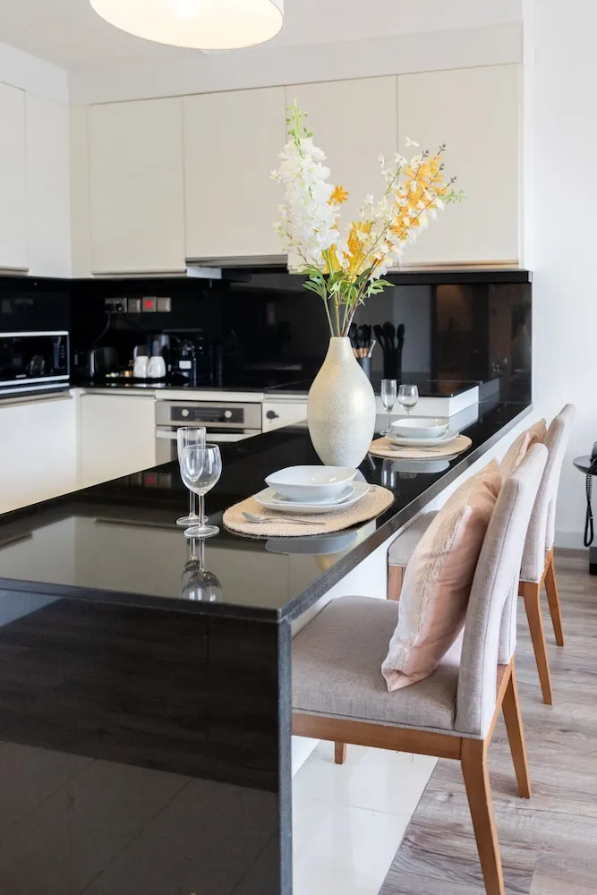 Premium Apart Daire, 1 Yatak Odası, Sigara İçilmez, Marina Manzaralı