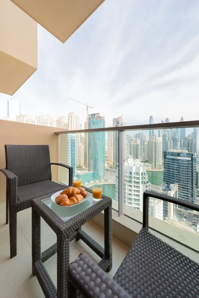 Premium Apart Daire, 1 Yatak Odası, Sigara İçilmez, Marina Manzaralı