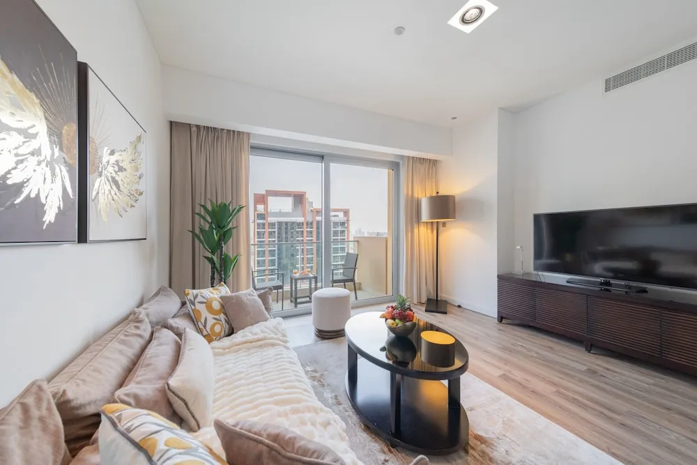 Premium Apart Daire, 1 Yatak Odası, Sigara İçilmez, Marina Manzaralı