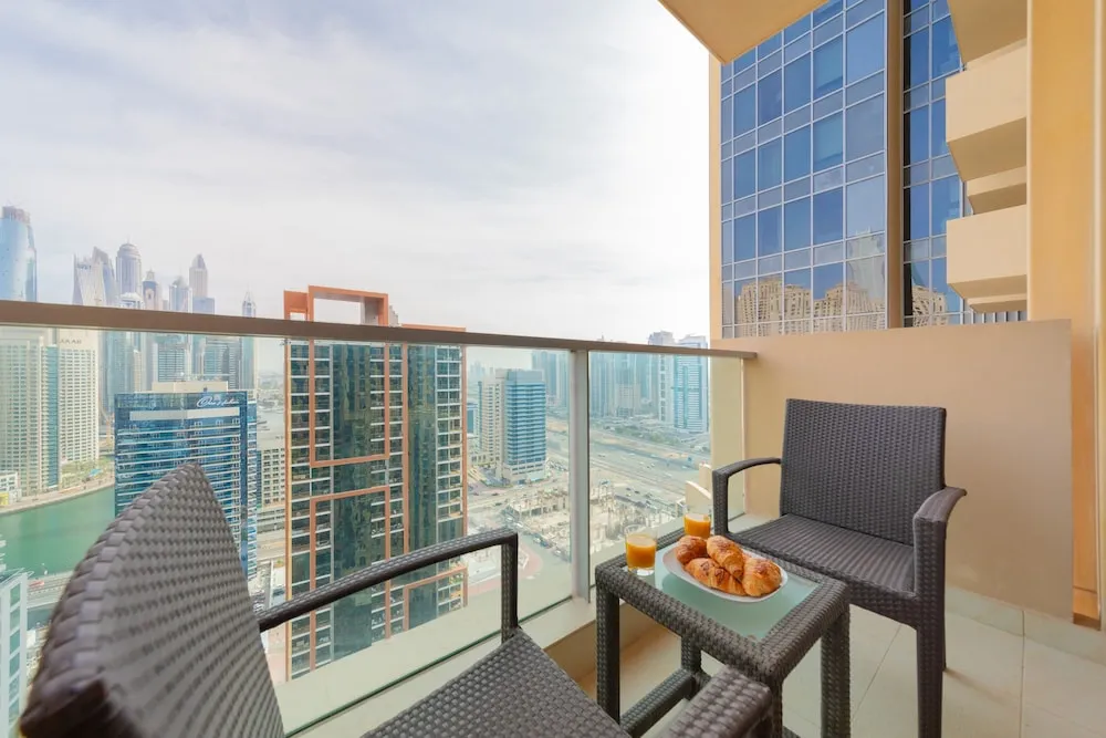 Premium Apart Daire, 1 Yatak Odası, Sigara İçilmez, Marina Manzaralı