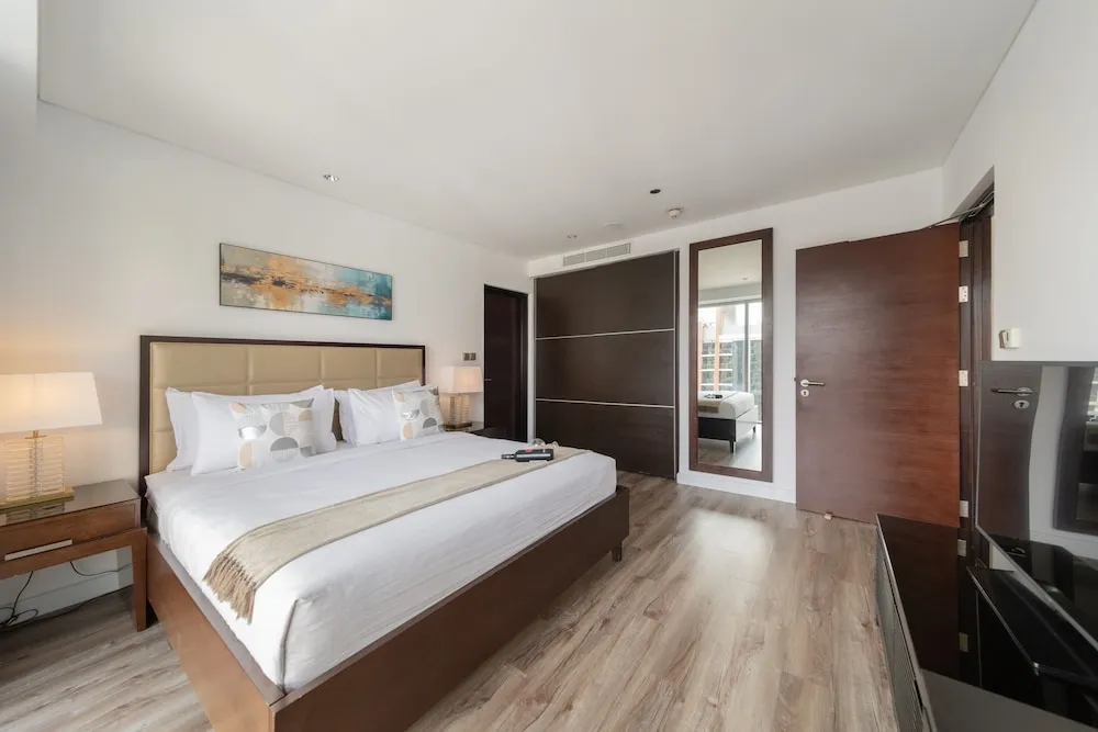 Premium Apart Daire, 1 Yatak Odası, Sigara İçilmez, Marina Manzaralı