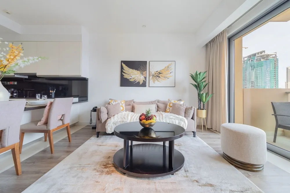 Premium Apart Daire, 1 Yatak Odası, Sigara İçilmez, Marina Manzaralı