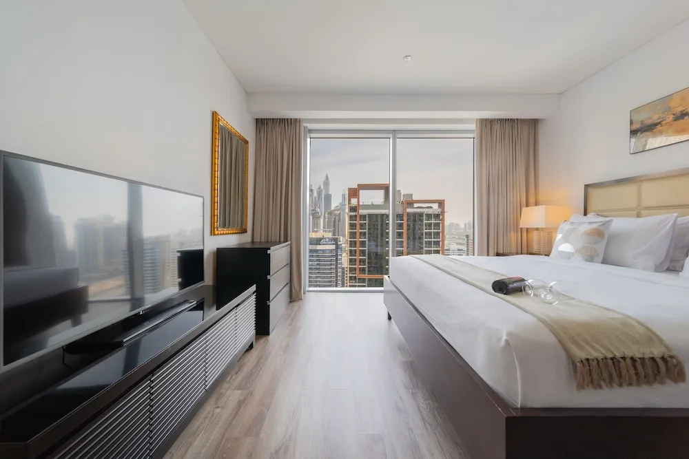 Premium Apart Daire, 1 Yatak Odası, Sigara İçilmez, Marina Manzaralı