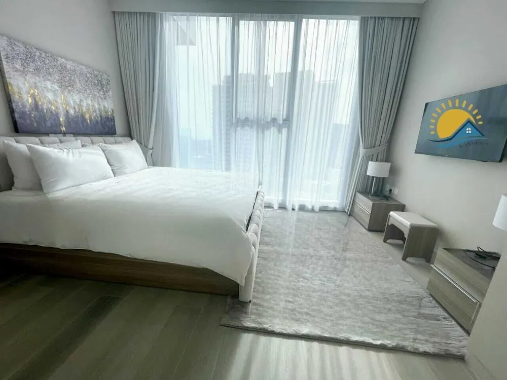 Executive Apart Daire, 1 En Büyük (King) Boy Yatak ve Çekyat, Marina Manzaralı