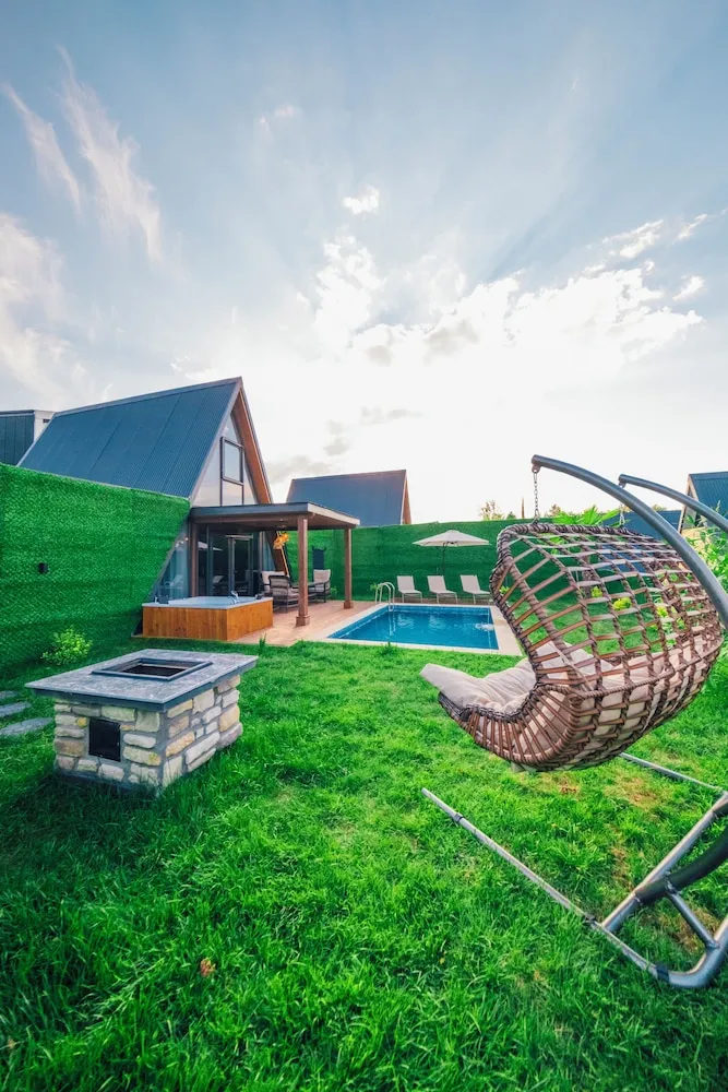 Family Bungalov, 2 Yatak Odası, Veranda, Göl Manzaralı