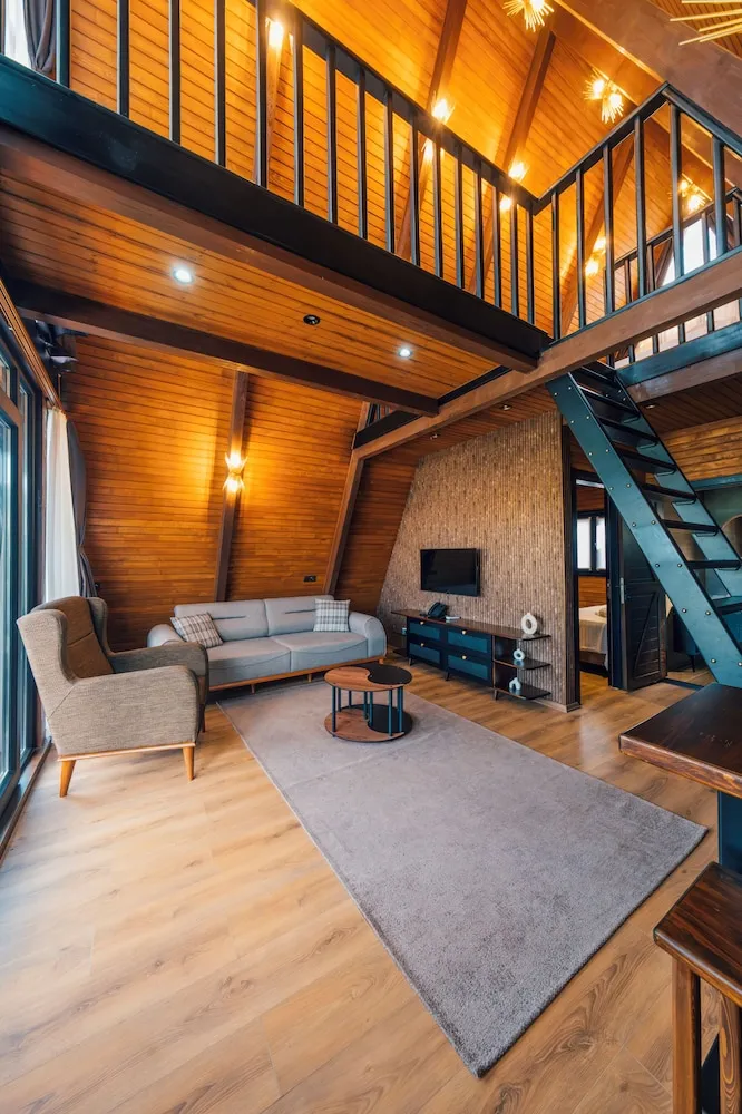 Family Bungalov, 2 Yatak Odası, Veranda, Göl Manzaralı