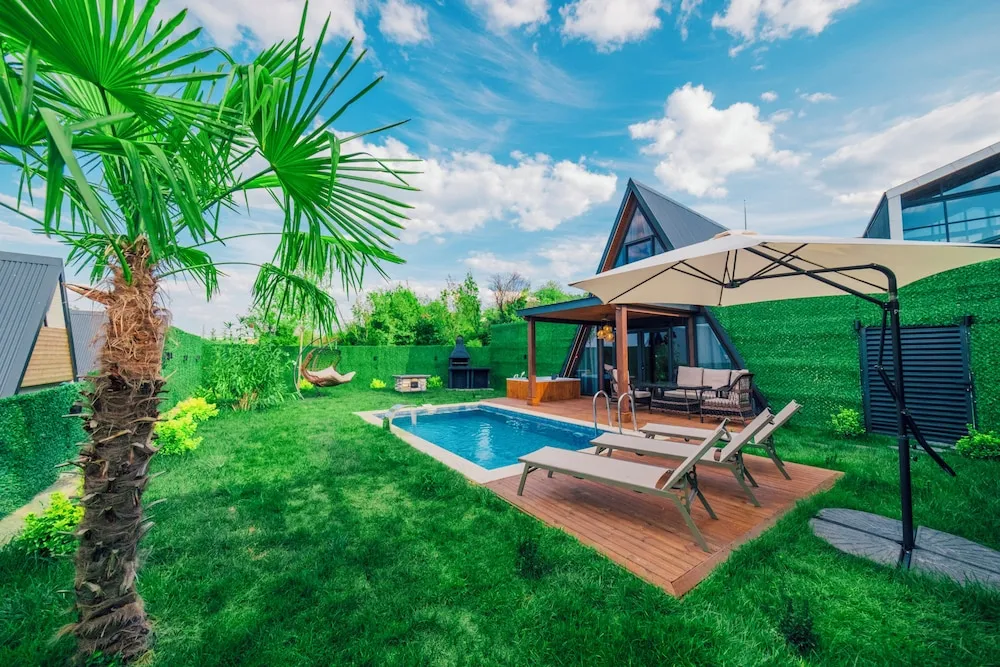 Family Bungalov, 2 Yatak Odası, Veranda, Göl Manzaralı