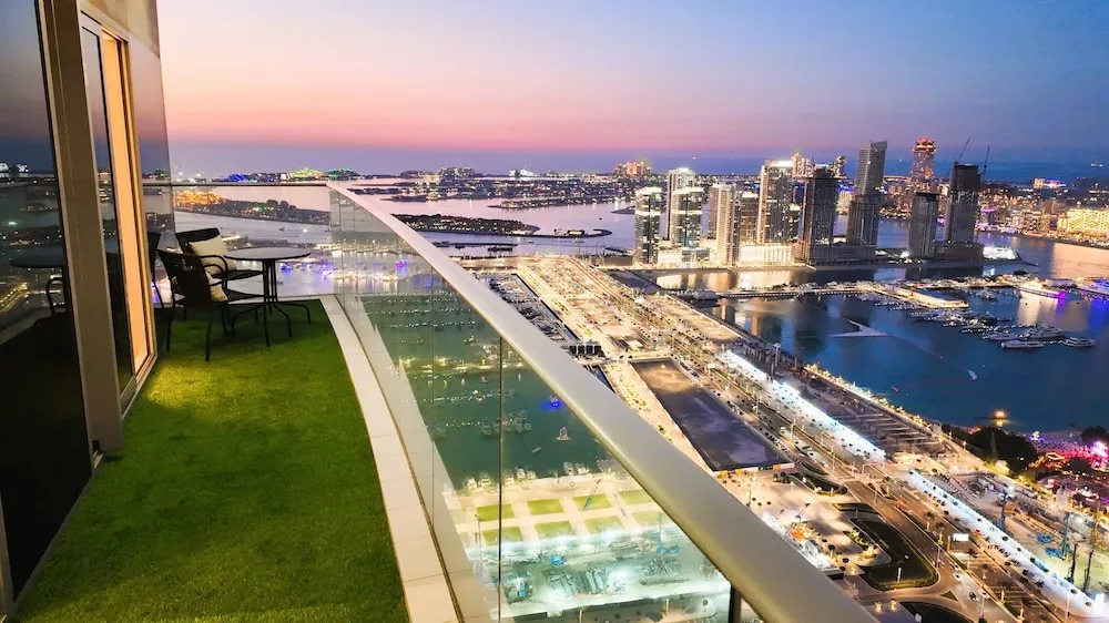 Luxury Apart Daire, Balkon, Plaj Manzaralı