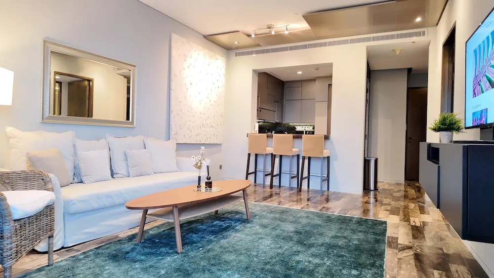 Luxury Apart Daire, Balkon, Plaj Manzaralı