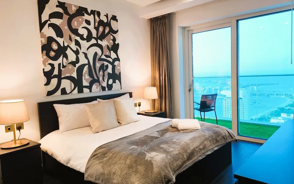 Luxury Apart Daire, Balkon, Plaj Manzaralı