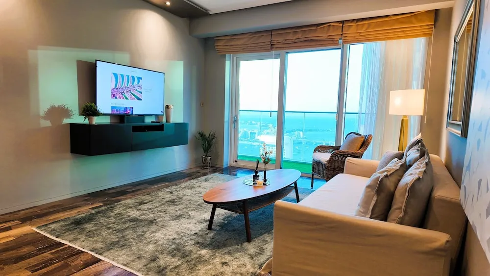 Luxury Apart Daire, Balkon, Plaj Manzaralı