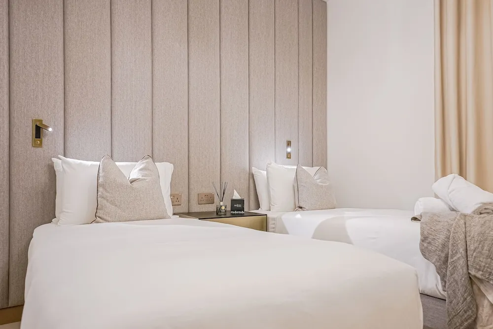 Luxury Apart Daire, 2 Yatak Odası, Balkon, Marina Manzaralı