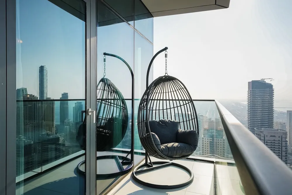Luxury Apart Daire, 2 Yatak Odası, Balkon, Marina Manzaralı