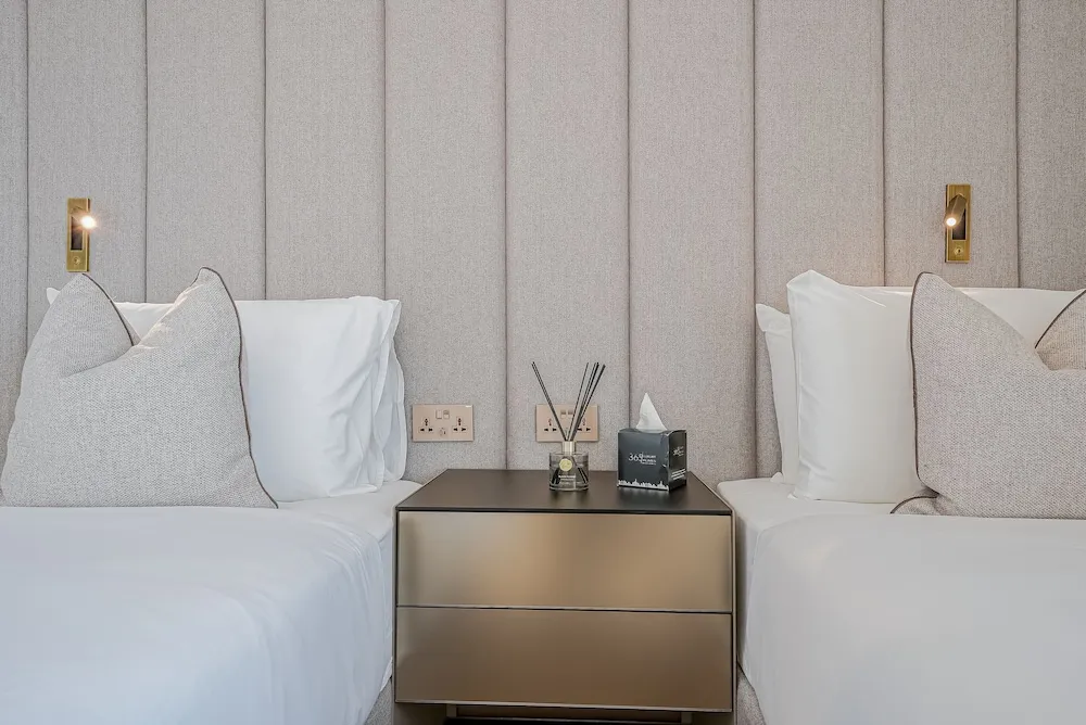 Luxury Apart Daire, 2 Yatak Odası, Balkon, Marina Manzaralı