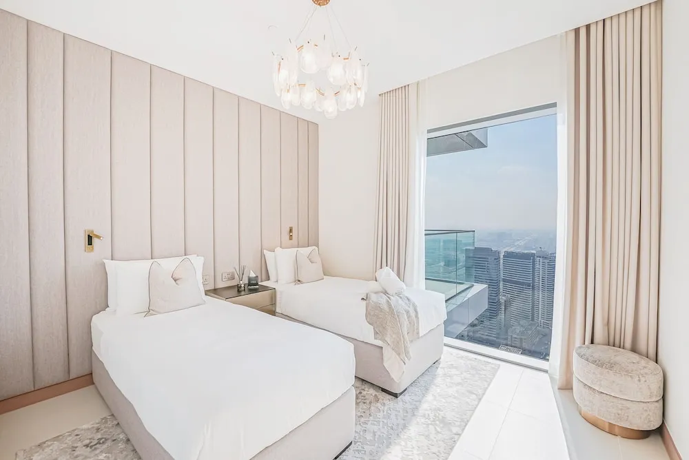 Luxury Apart Daire, 2 Yatak Odası, Balkon, Marina Manzaralı