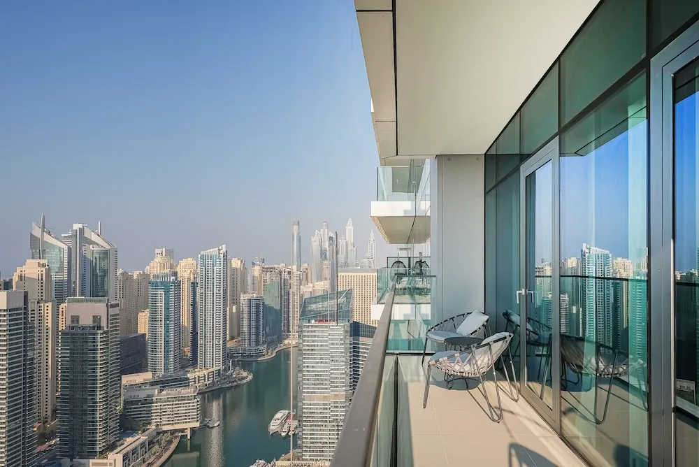 Luxury Apart Daire, 2 Yatak Odası, Balkon, Marina Manzaralı