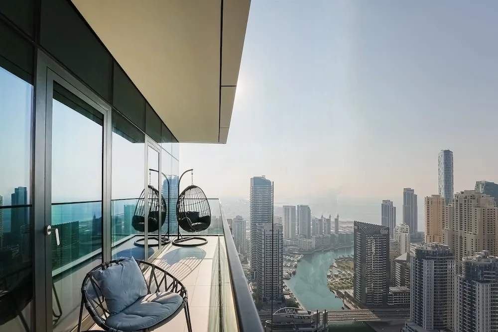 Luxury Apart Daire, 2 Yatak Odası, Balkon, Marina Manzaralı