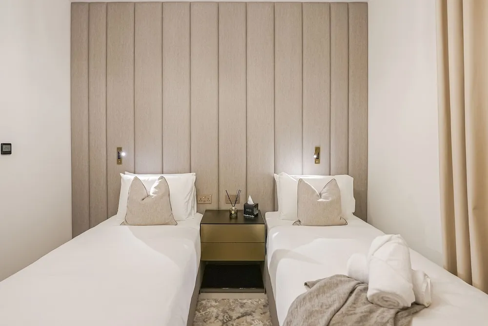 Luxury Apart Daire, 2 Yatak Odası, Balkon, Marina Manzaralı
