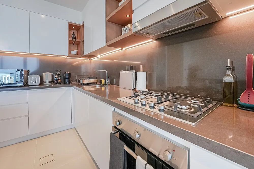 Luxury Apart Daire, 2 Yatak Odası, Balkon, Marina Manzaralı