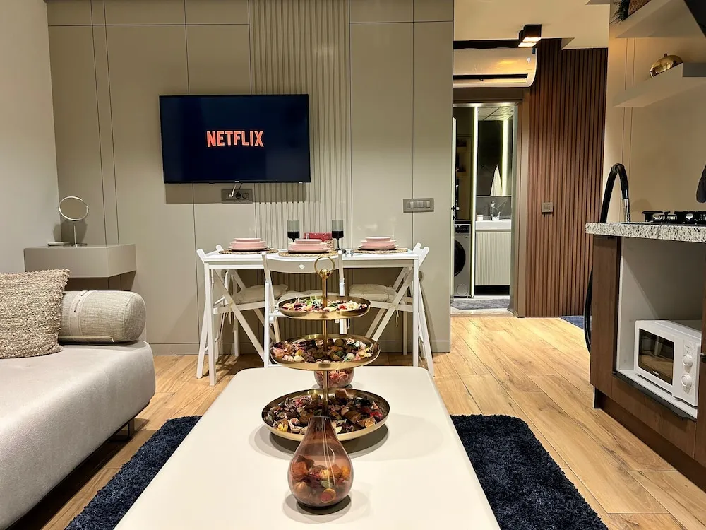 Deluxe Apart Daire, Balkon, Park Manzaralı