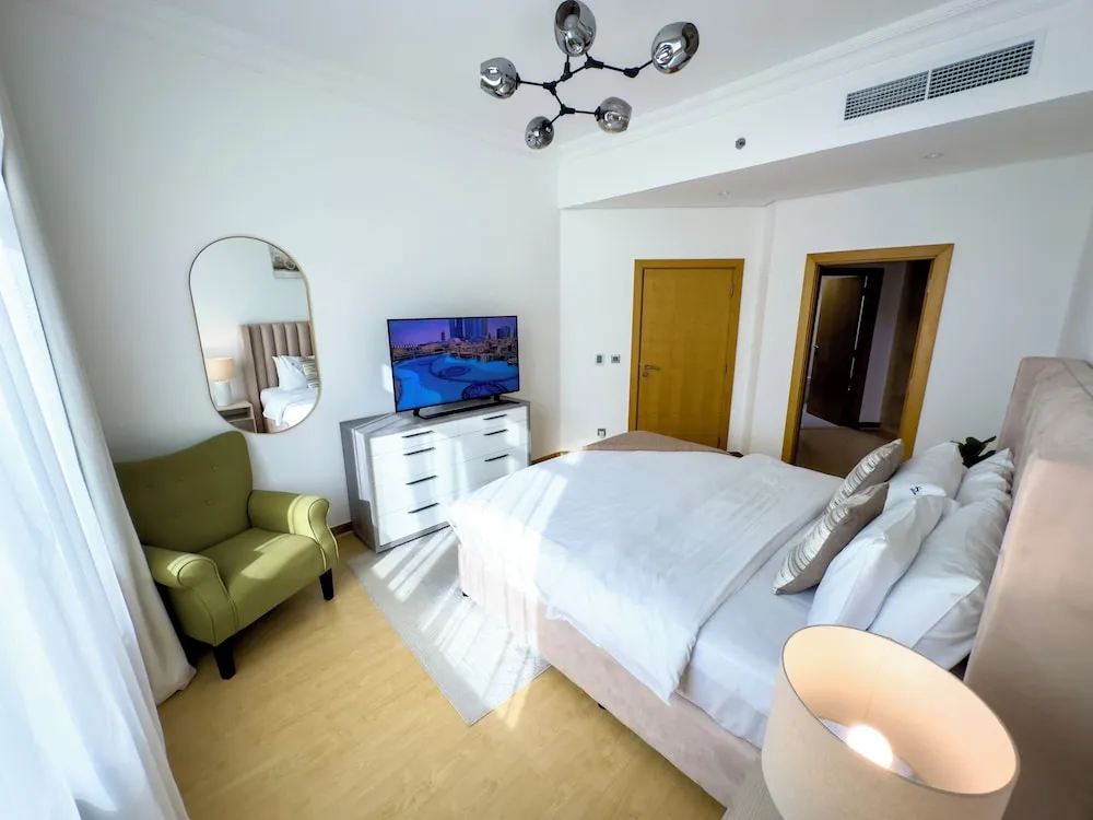 Luxury Apart Daire, Bahçe Manzaralı