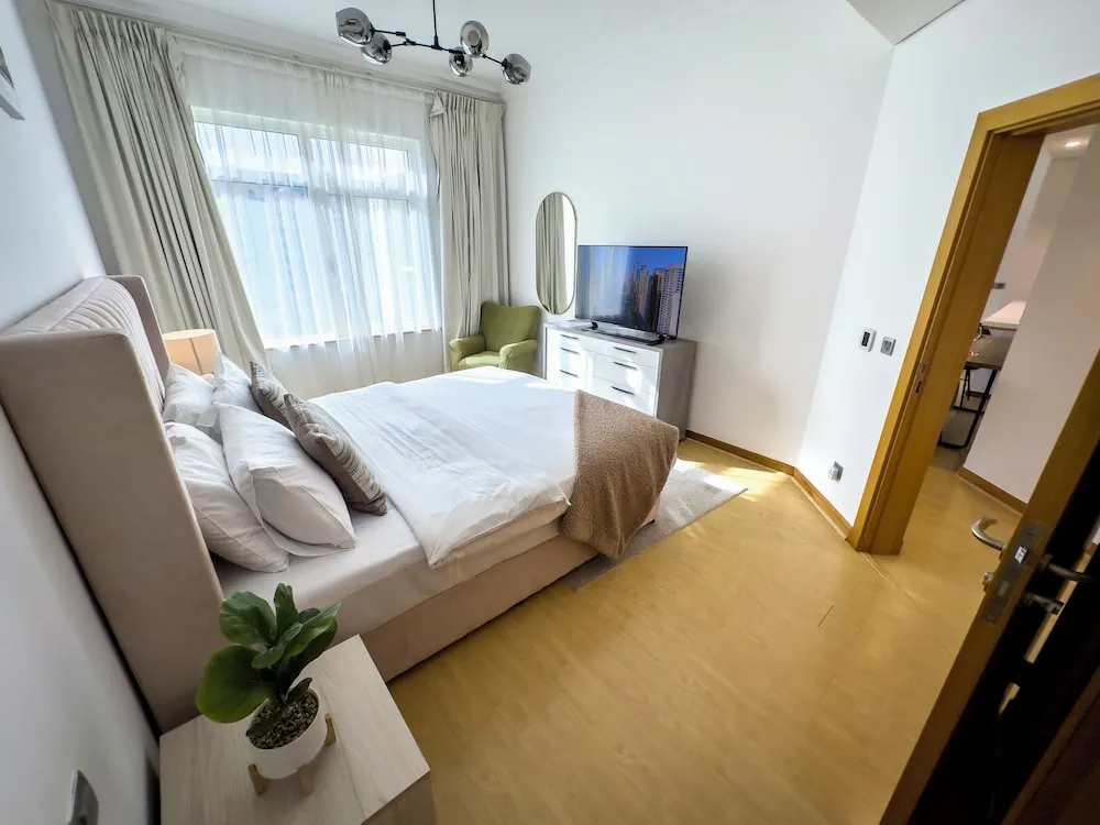 Luxury Apart Daire, Bahçe Manzaralı