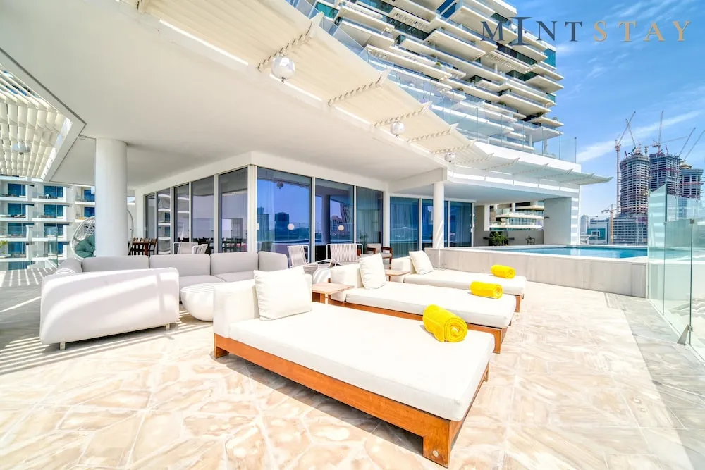 Panoramic Çatı Katı Süiti (Penthouse), 4 Yatak Odası, Kişiye Özel Havuzlu, Deniz Manzaralı