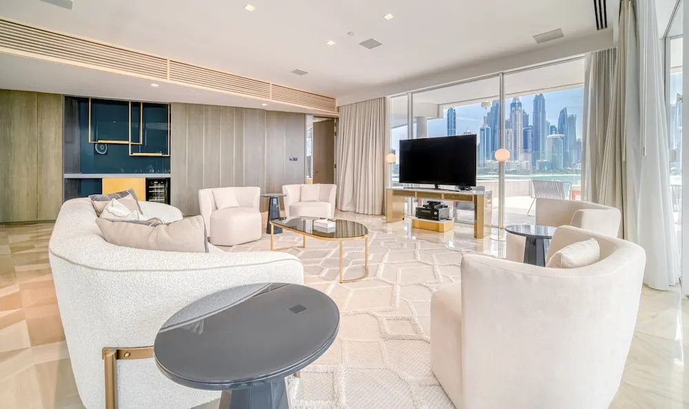 Panoramic Çatı Katı Süiti (Penthouse), 4 Yatak Odası, Kişiye Özel Havuzlu, Deniz Manzaralı