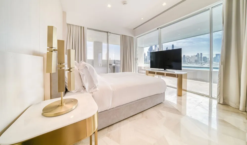 Panoramic Çatı Katı Süiti (Penthouse), 4 Yatak Odası, Kişiye Özel Havuzlu, Deniz Manzaralı