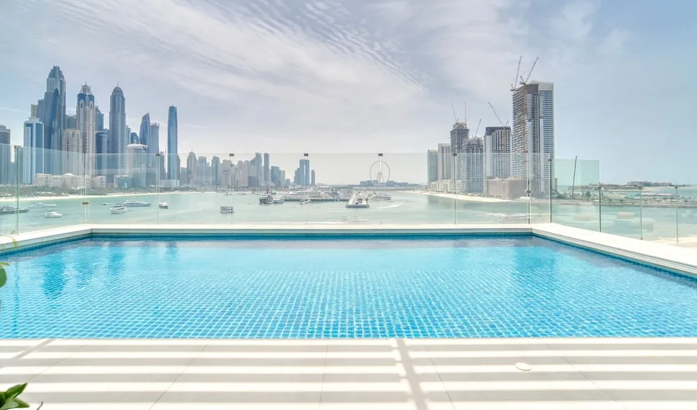 Panoramic Çatı Katı Süiti (Penthouse), 4 Yatak Odası, Kişiye Özel Havuzlu, Deniz Manzaralı