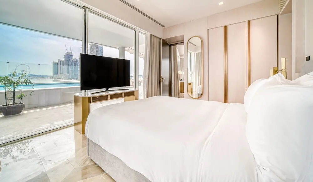 Panoramic Çatı Katı Süiti (Penthouse), 4 Yatak Odası, Kişiye Özel Havuzlu, Deniz Manzaralı