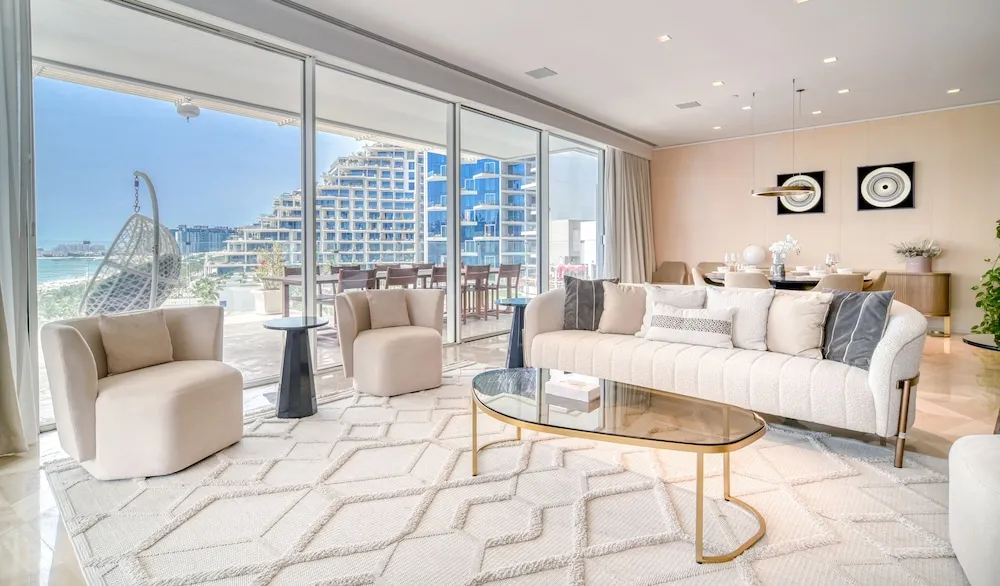 Panoramic Çatı Katı Süiti (Penthouse), 4 Yatak Odası, Kişiye Özel Havuzlu, Deniz Manzaralı