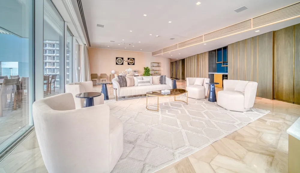 Panoramic Çatı Katı Süiti (Penthouse), 4 Yatak Odası, Kişiye Özel Havuzlu, Deniz Manzaralı