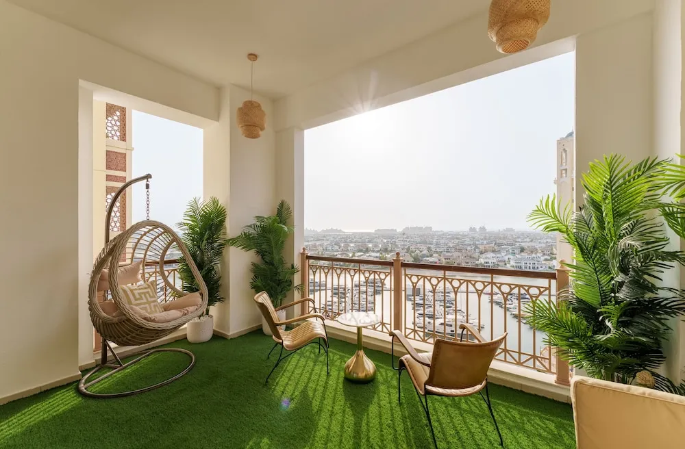 Balkon manzarası