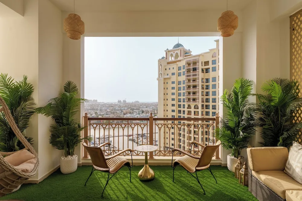 Balkon manzarası