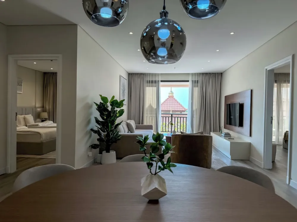 Luxury Apart Daire, 2 Yatak Odası, Lagün Manzaralı, Denize Sıfır
