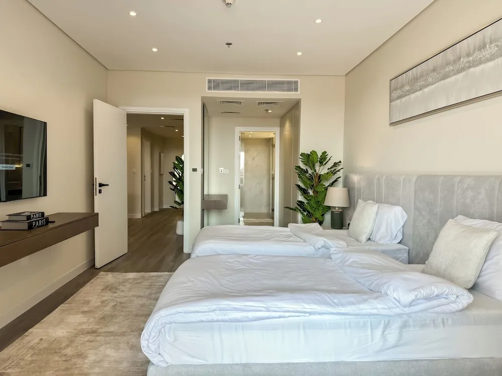 Luxury Apart Daire, 2 Yatak Odası, Lagün Manzaralı, Denize Sıfır